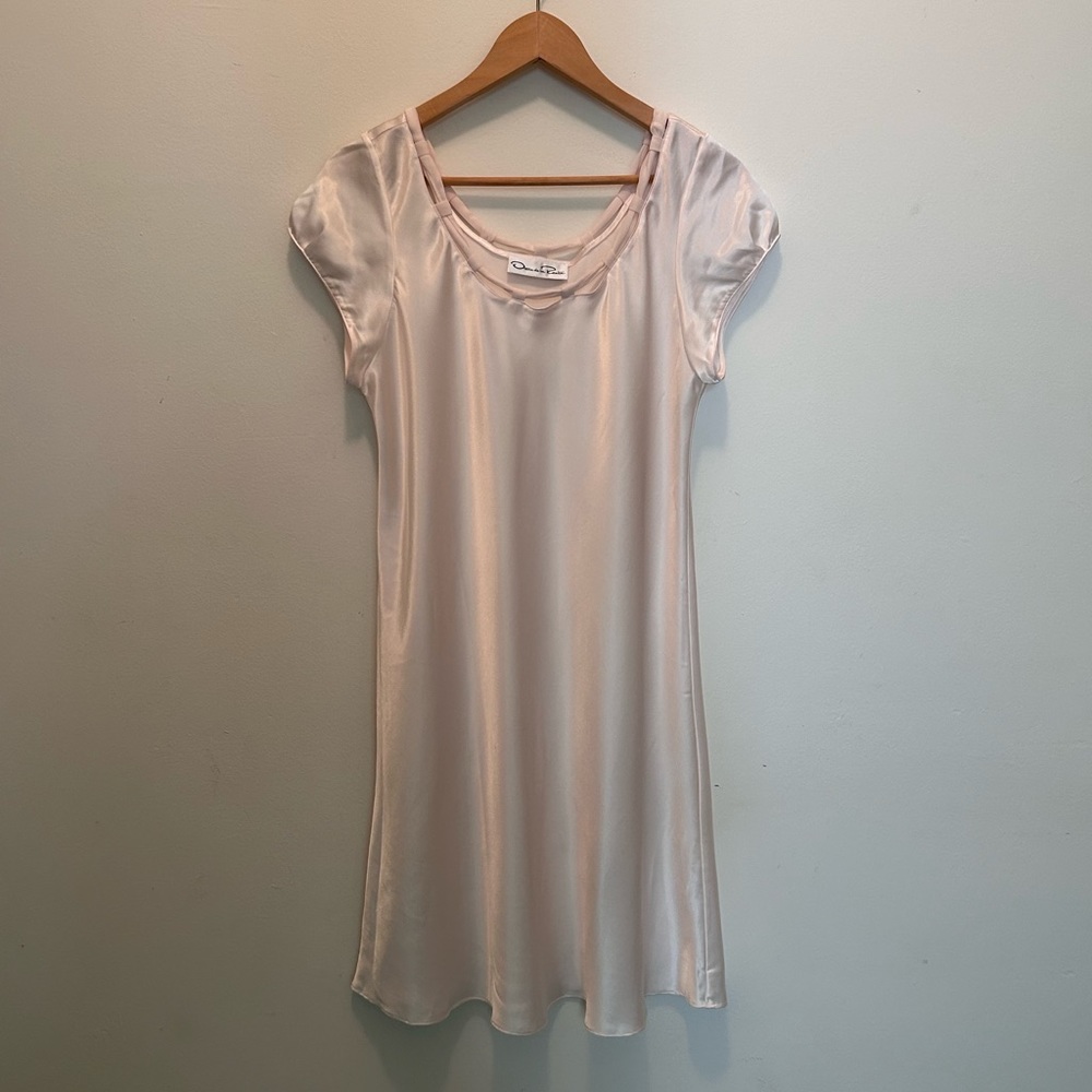 Oscar de le Renta slip dress